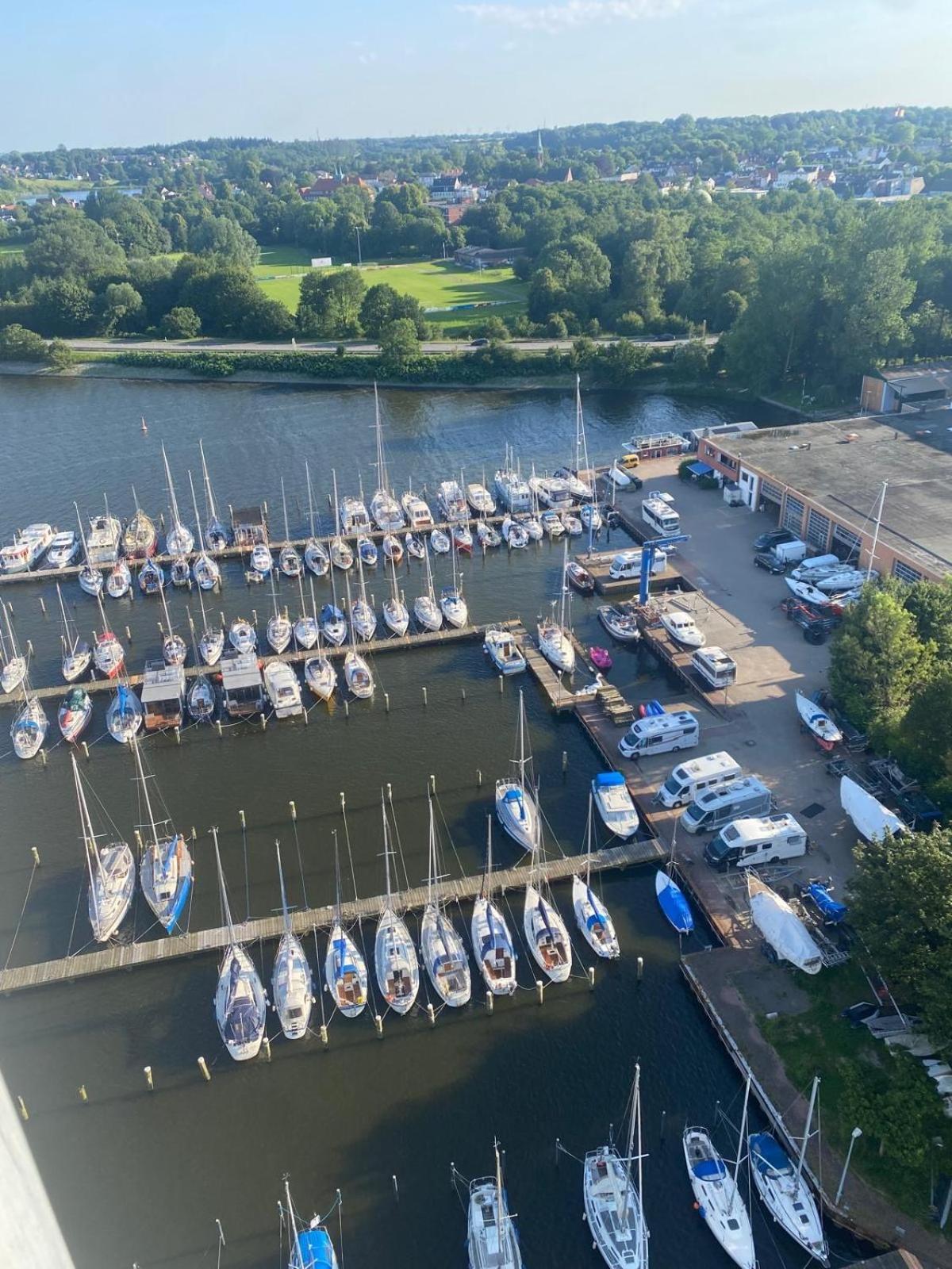 Hafenblick Leilighet Schleswig Eksteriør bilde